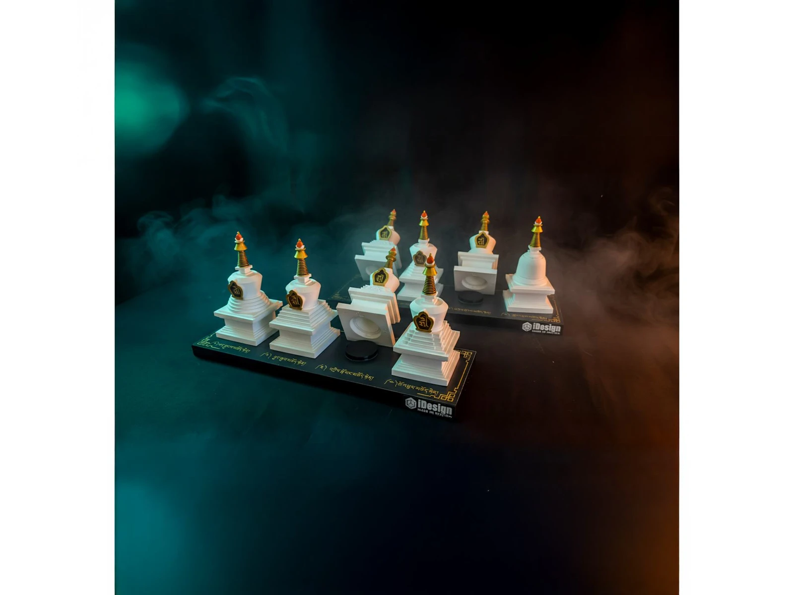 Eight Great Chortens · Large set