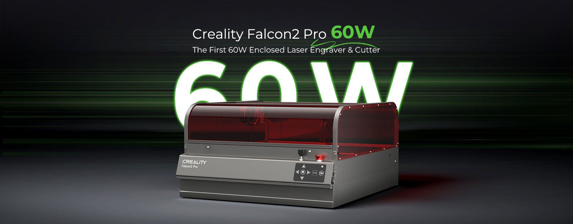 Creality Falcon2 Pro 60W Laser Engraver & Cutter, product highlight 1